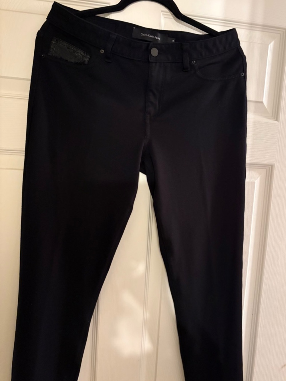 Calvin Klein Women’s Black jeans stretch leggings
